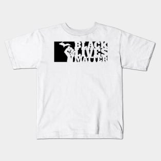 Black Lives Matter - Michigan Revolution 3 Kids T-Shirt